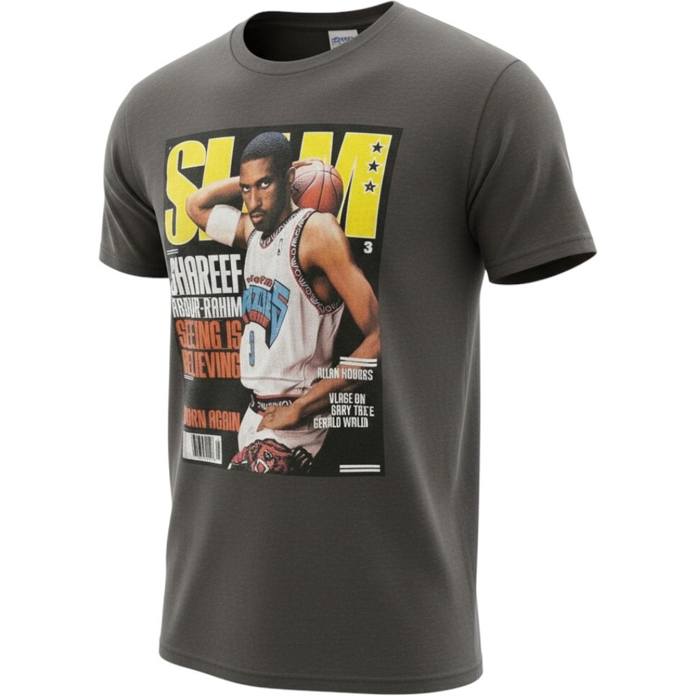 Mitchell & Ness SLAM Magazine NBA Shareef Abdur-Rahim Tee Shirt XL NEW